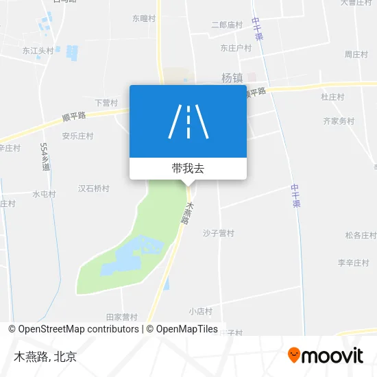 木燕路地图