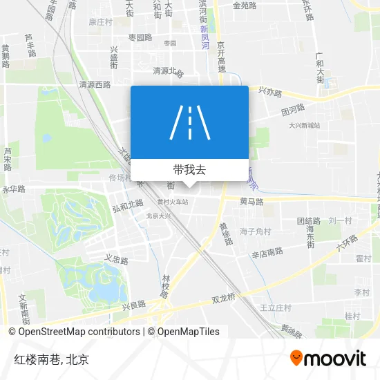 红楼南巷地图
