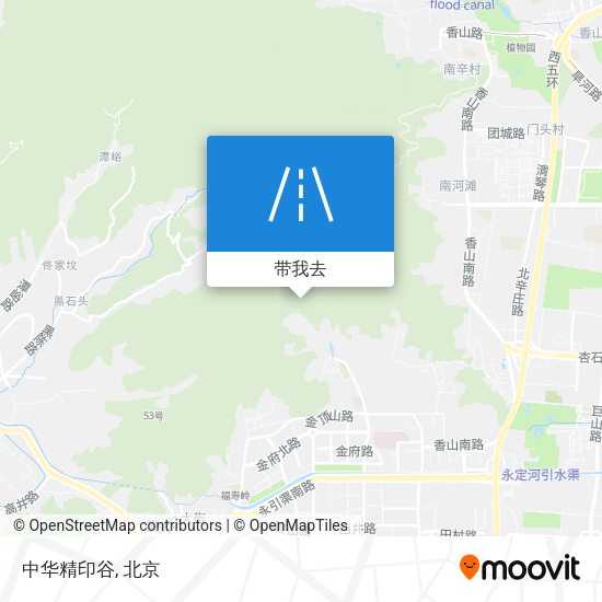 中华精印谷地图