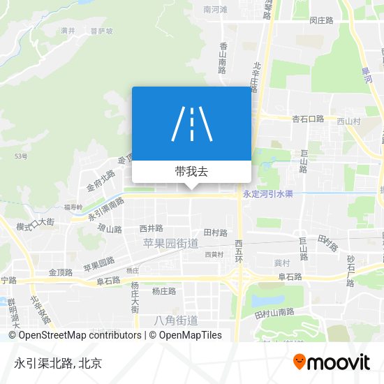 永引渠北路地图