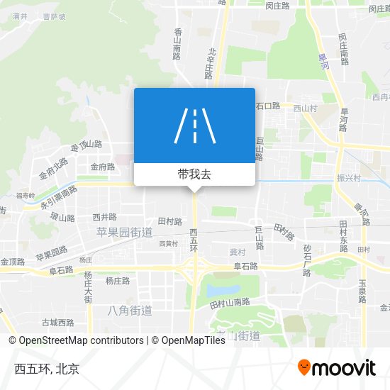 西五环地图