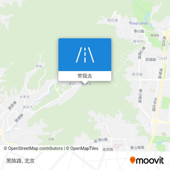黑陈路地图