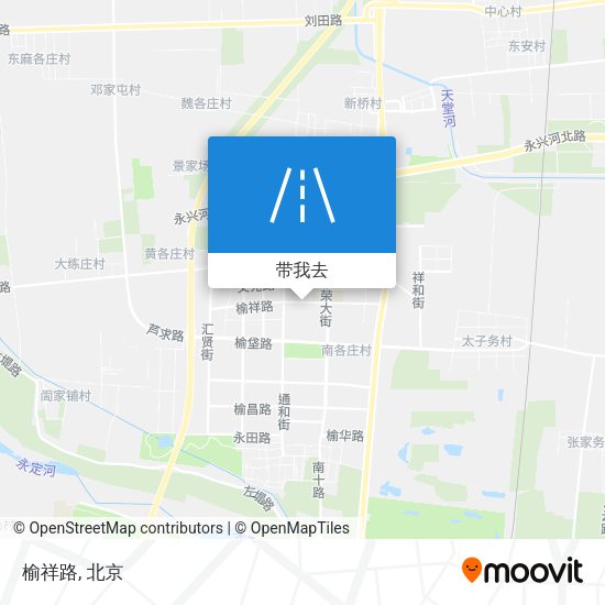 榆祥路地图