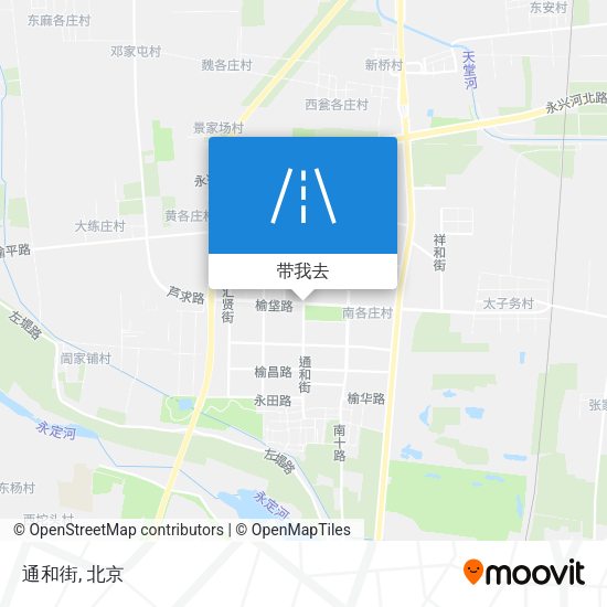 通和街地图
