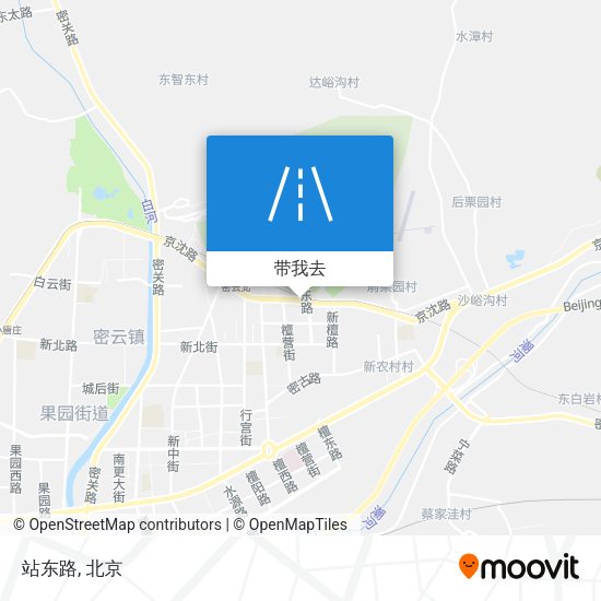 站东路地图