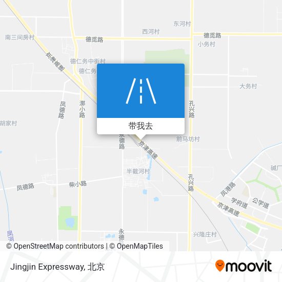 Jingjin Expressway地图