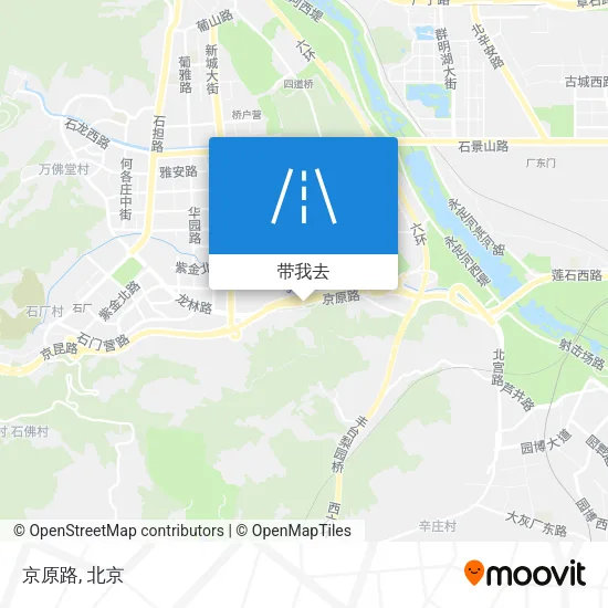 京原路地图