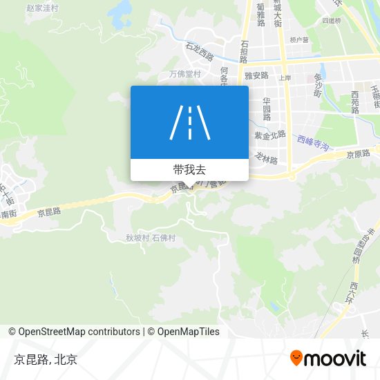 京昆路地图