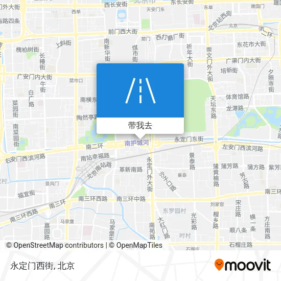 永定门西街地图