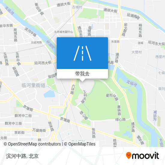 滨河中路地图