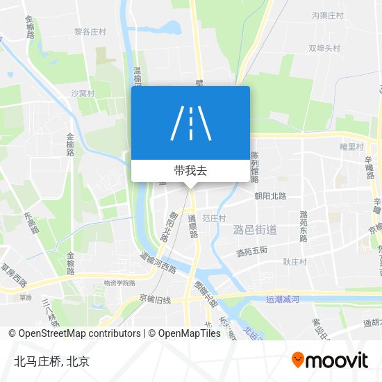 北马庄桥地图