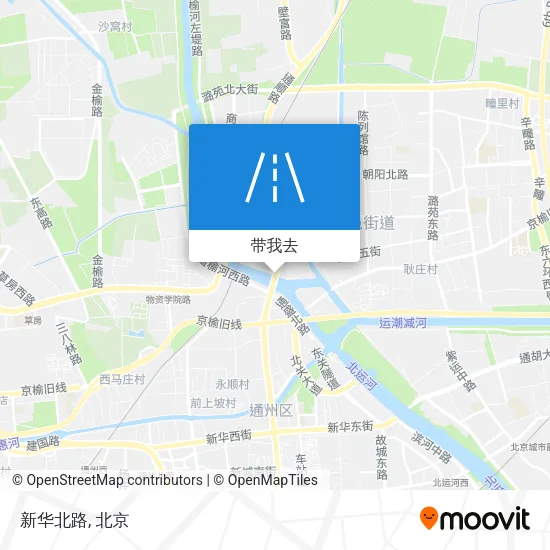 新华北路地图