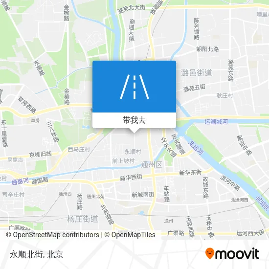 永顺北街地图