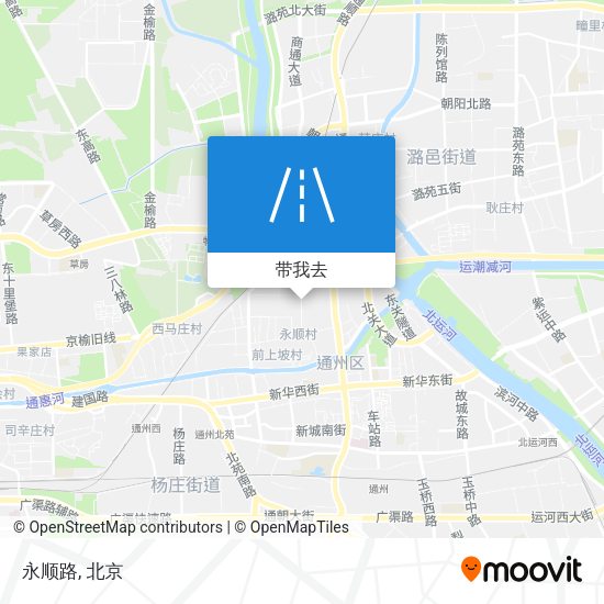 永顺路地图