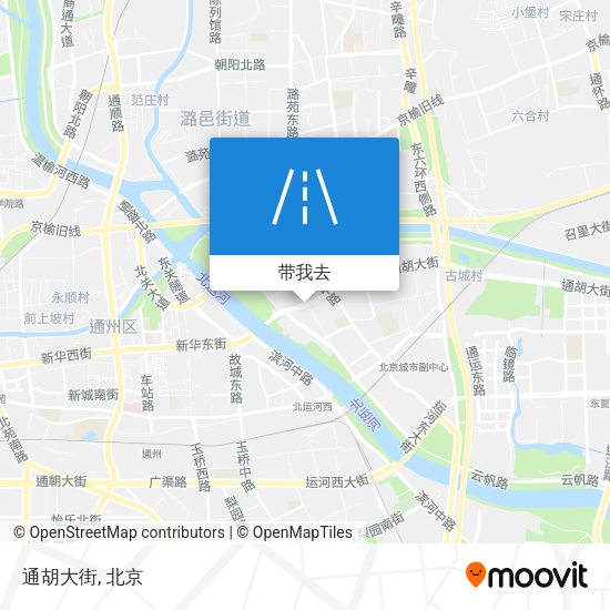 通胡大街地图
