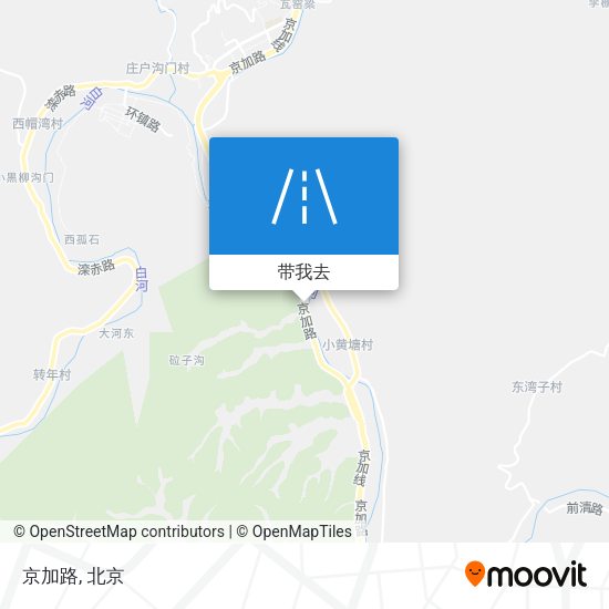 京加路地图