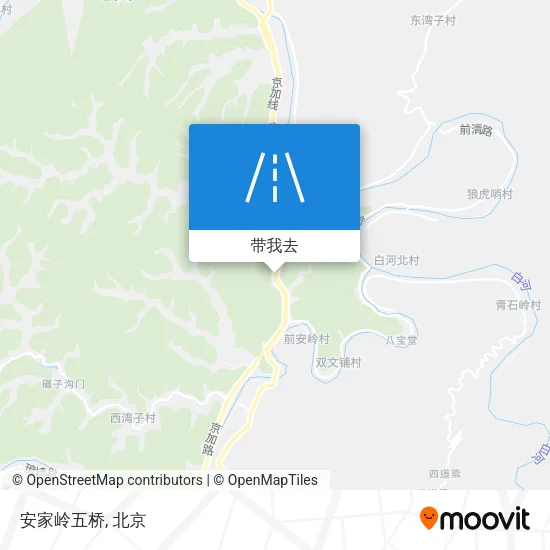 安家岭五桥地图