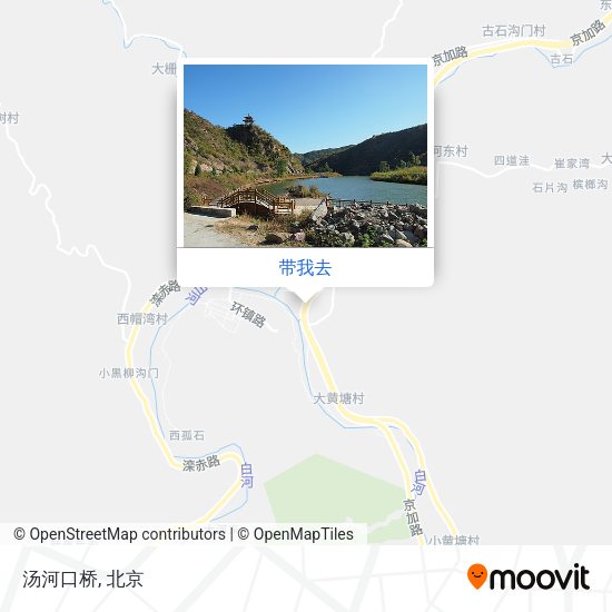 汤河口桥地图