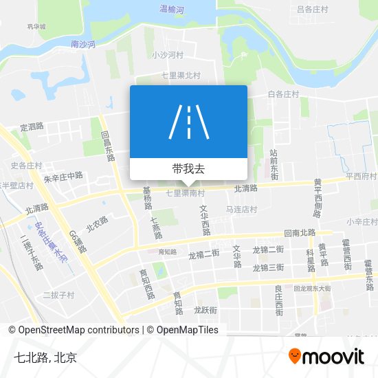七北路地图