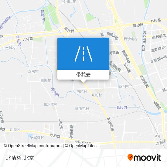 北清桥地图