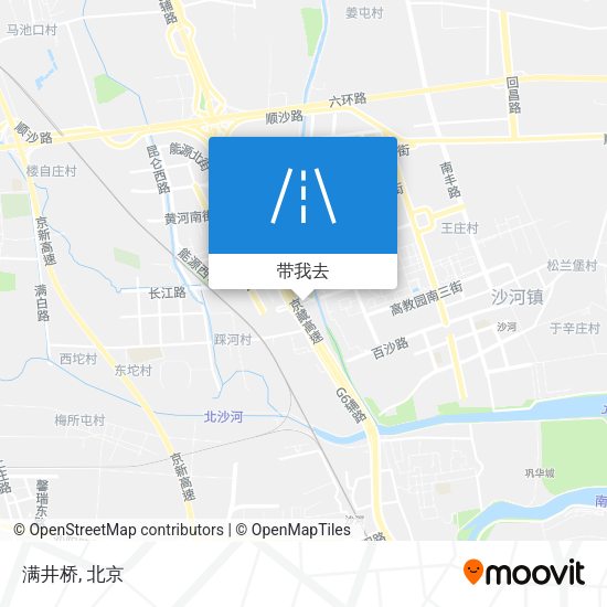 满井桥地图