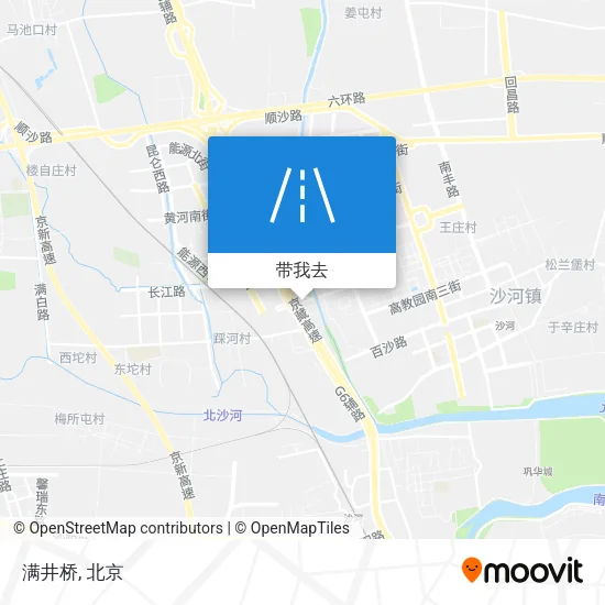 满井桥地图