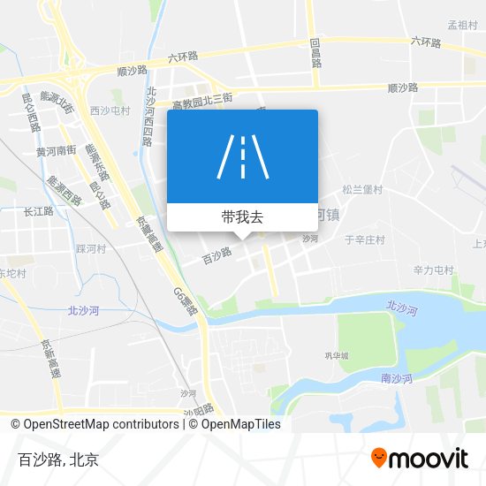 百沙路地图