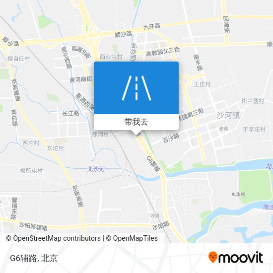 G6辅路地图