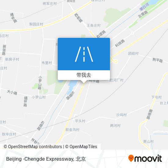 Beijing -Chengde Expressway地图
