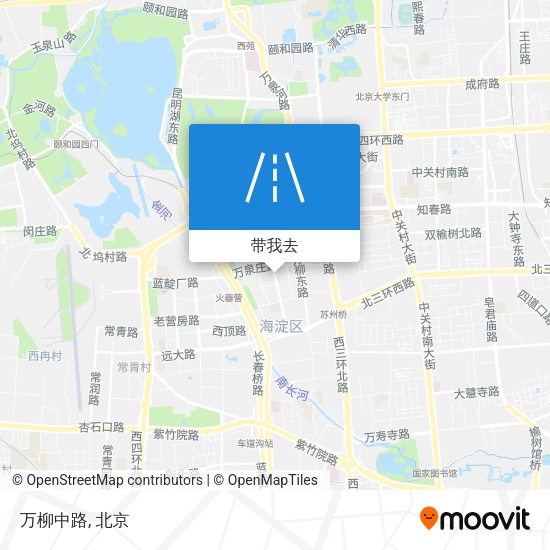 万柳中路地图
