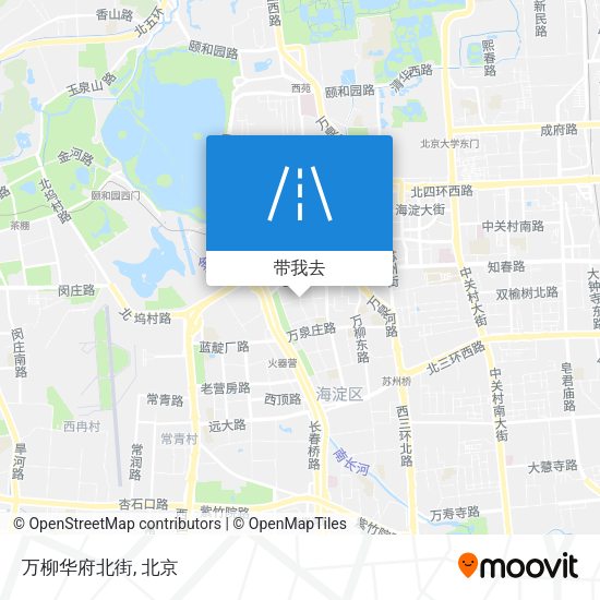 万柳华府北街地图