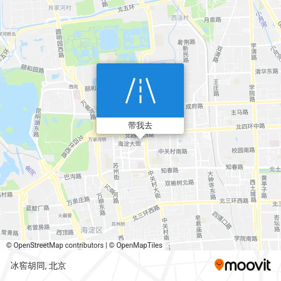 冰窖胡同地图