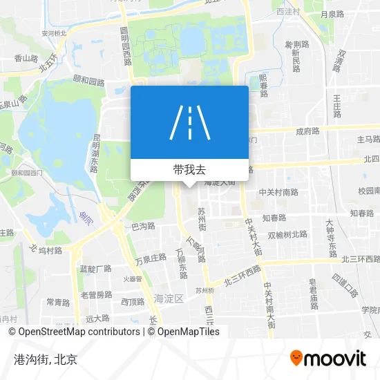 港沟街地图