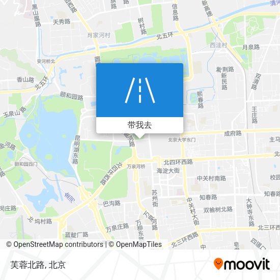 芙蓉北路地图