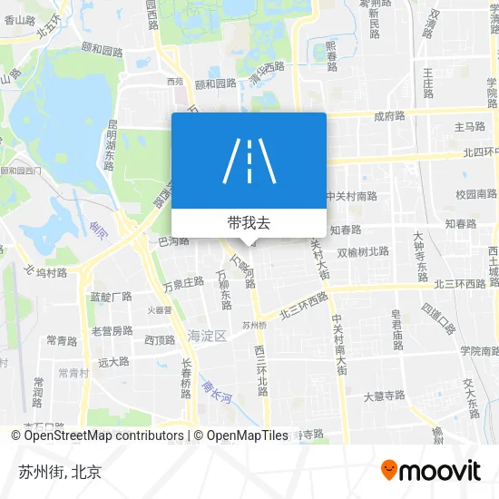 苏州街地图