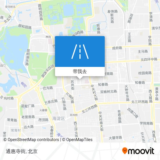 通惠寺街地图