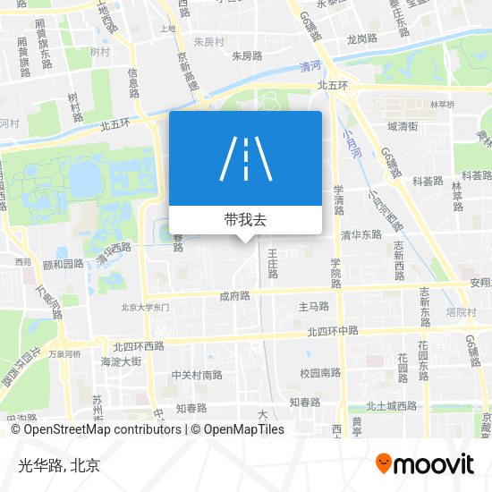 光华路地图