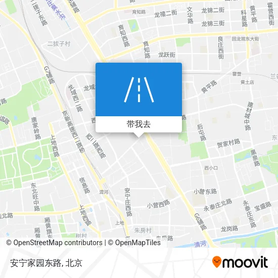 安宁家园东路地图