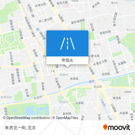 朱房北一街地图