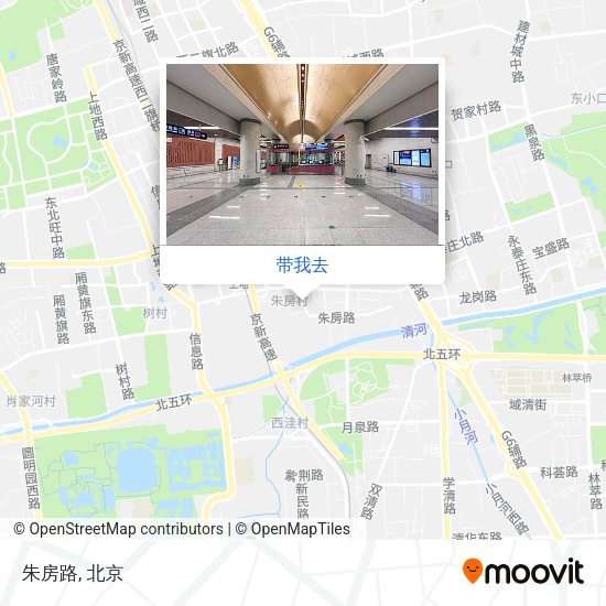 朱房路地图