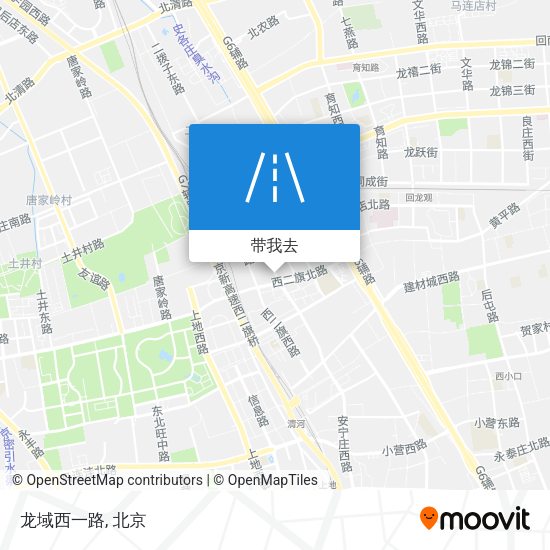 龙域西一路地图