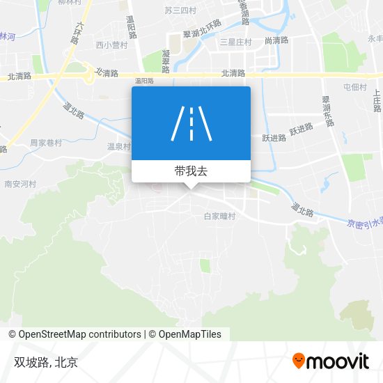 双坡路地图