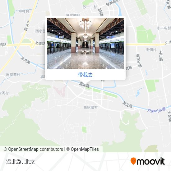 温北路地图