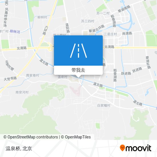 温泉桥地图