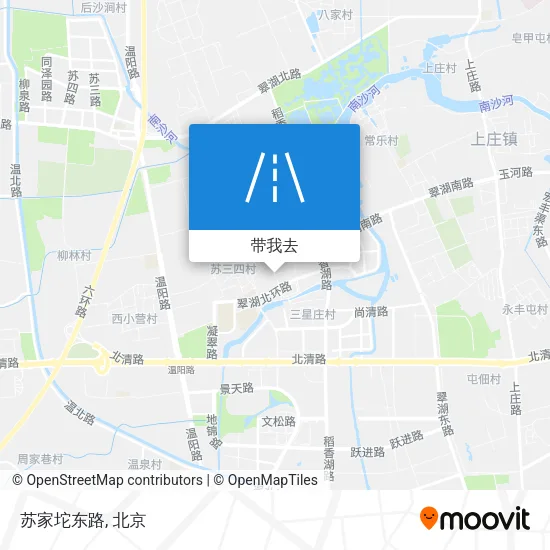 苏家坨东路地图