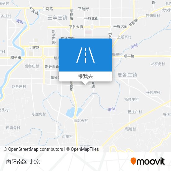 向阳南路地图