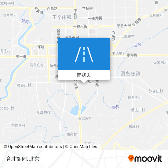 育才胡同地图