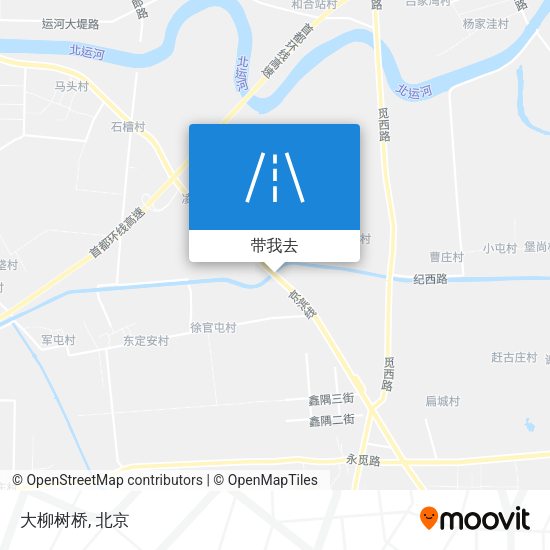 大柳树桥地图