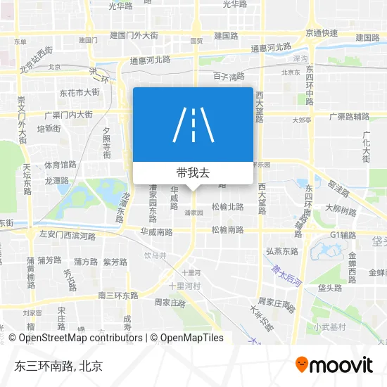 东三环南路地图