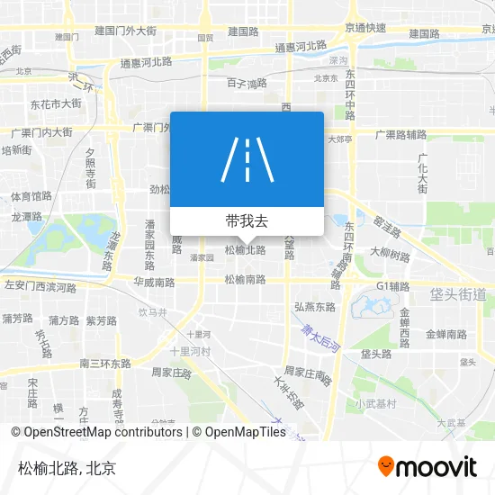 松榆北路地图